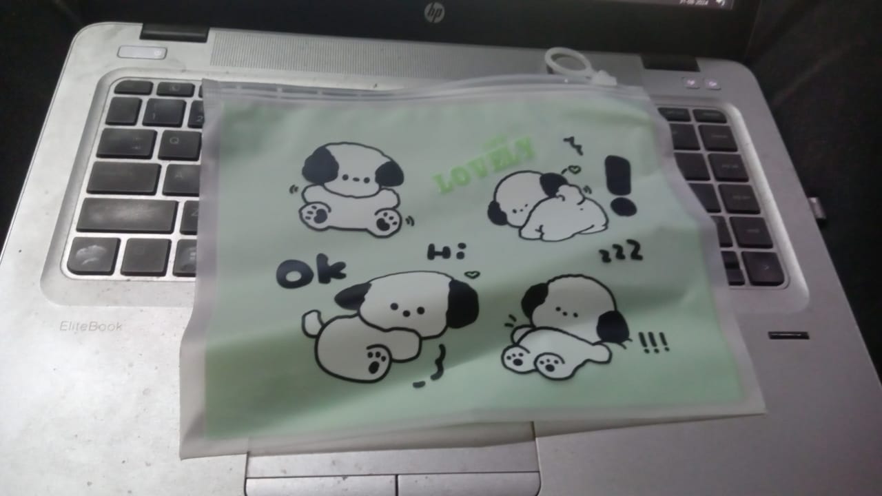 Reusable Multipurpose Pouch Pen Stationary Case Travel, (1 Pc/ Mix Design)