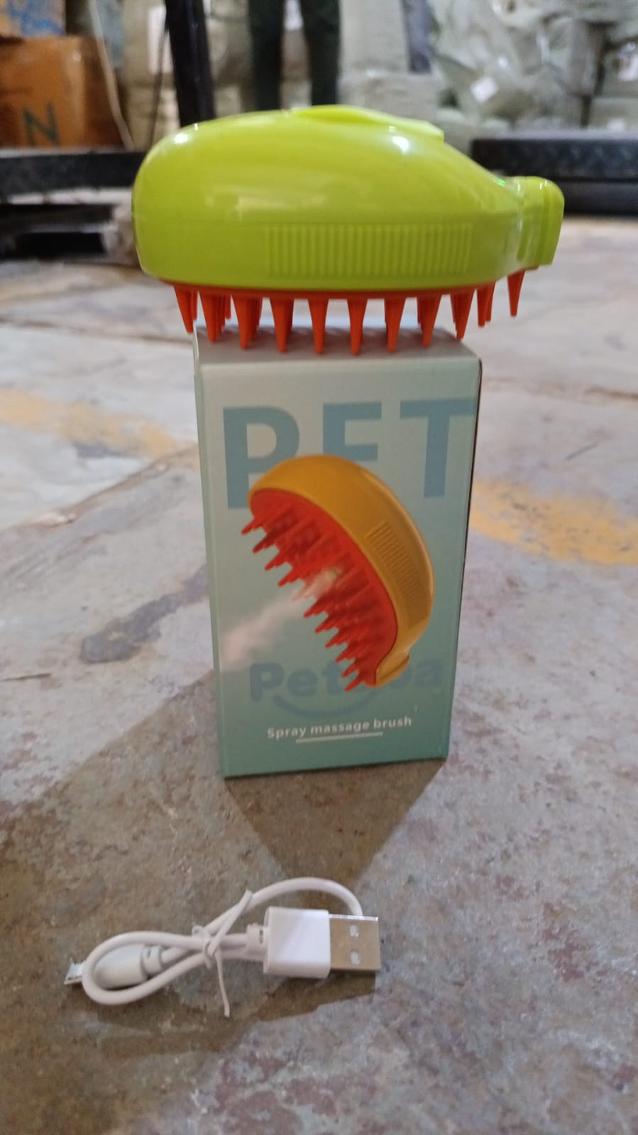 3 In1 Cat Steamy Brush, Self Cleaning Steam Cat Brush Cat Steamer Brush for Massage Cat Grooming Brush Pet Hair Removal Comb for Cat and Dog, for Removing Tangled and Loose Hair Your Brand