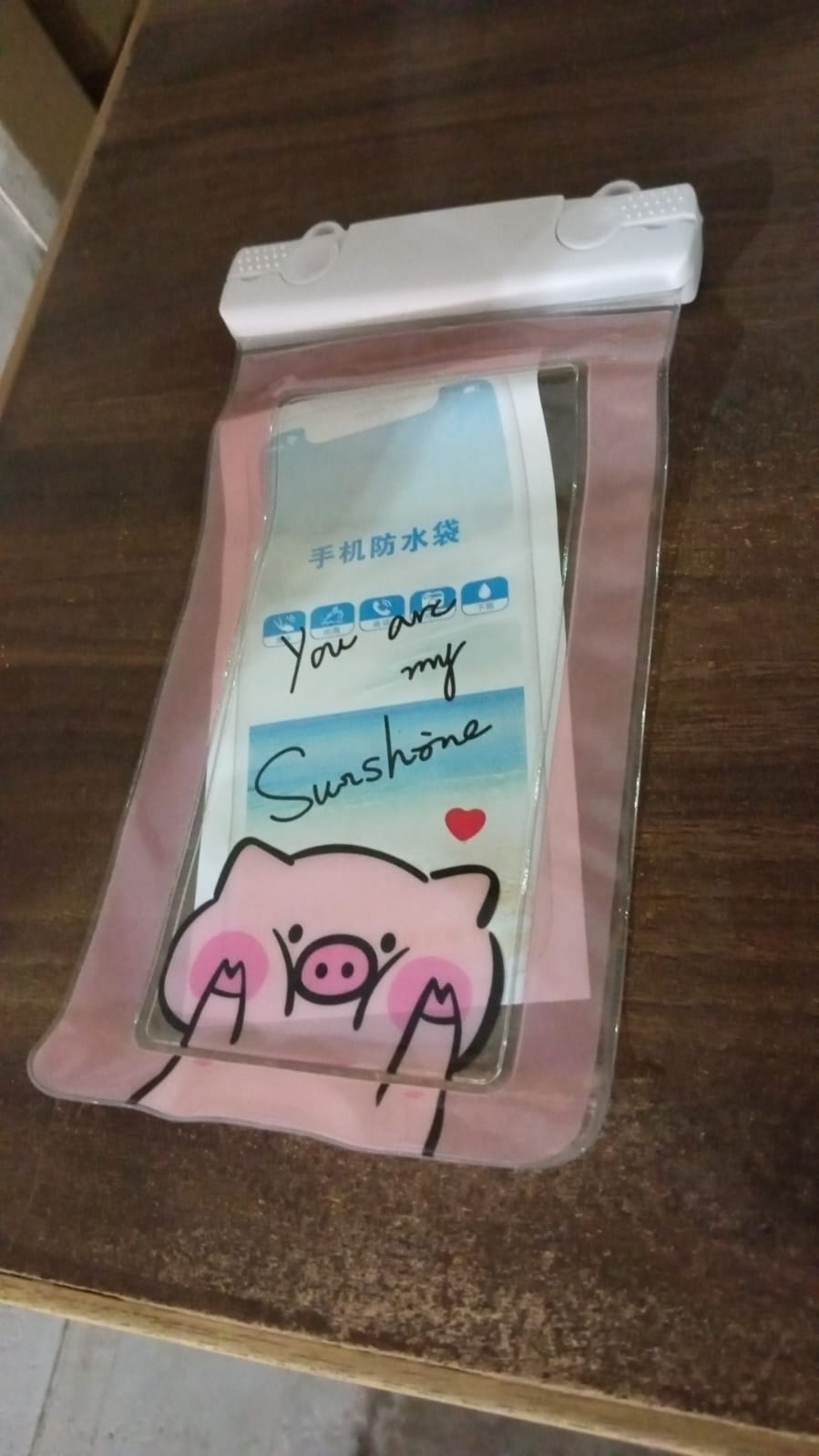 Waterproof Pouch Lock Mobile Cover Underwater Mobile Case For All Type Mobile Phone (1 Pc) Your Brand