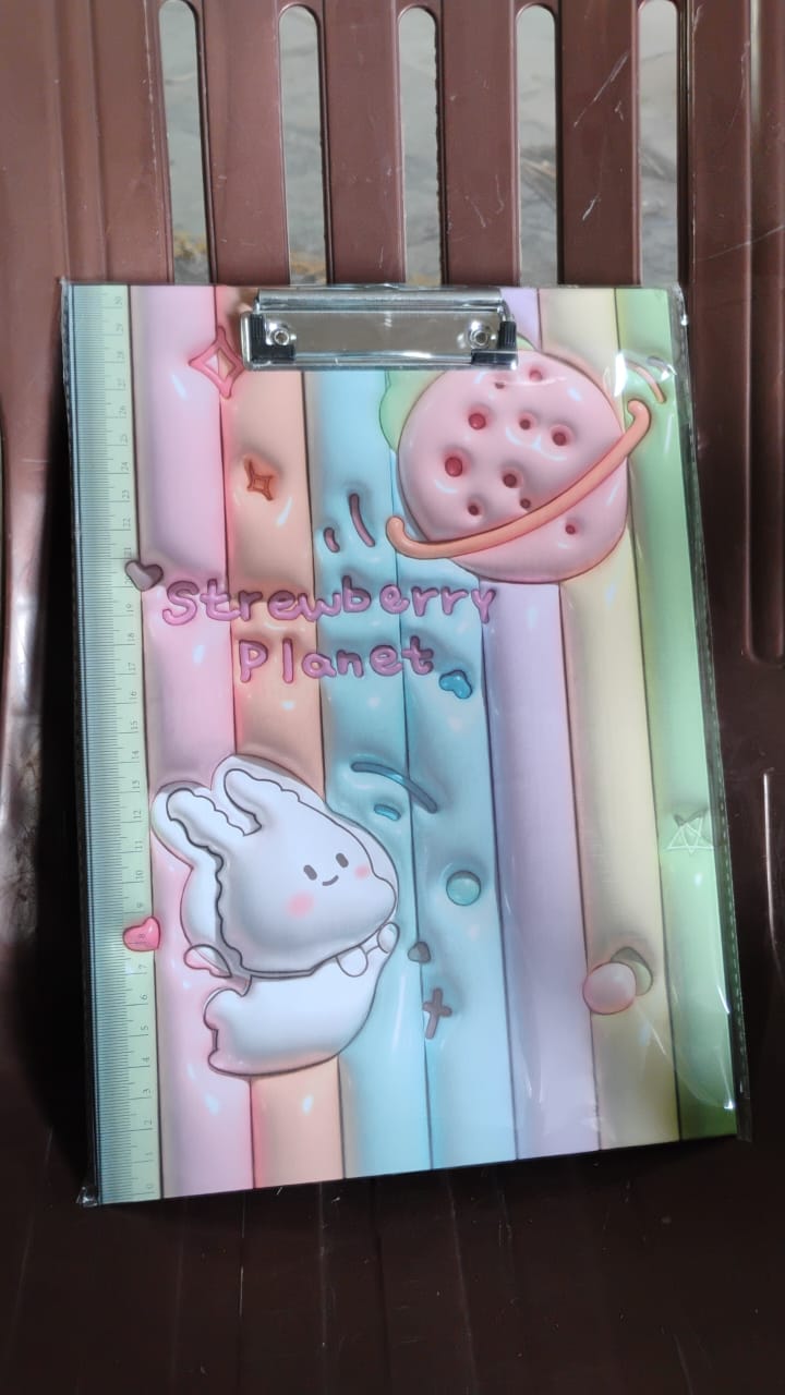 Wooden Paper Clipboard Writing Pad with Clip (1 Pc / 31×22 Cm) Your Brand