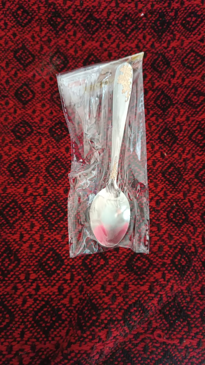 Stainless Steel Table Spoons / Baby Spoon Set Set of 6 Your Brand