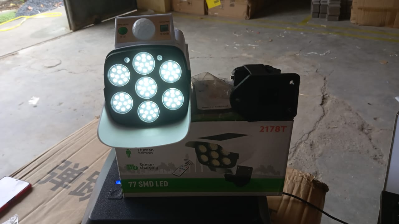 Solar Light Outdoor Motion Sensor Security Camera Shaped Dummy Wall Lamp (1 Pc) Your Brand