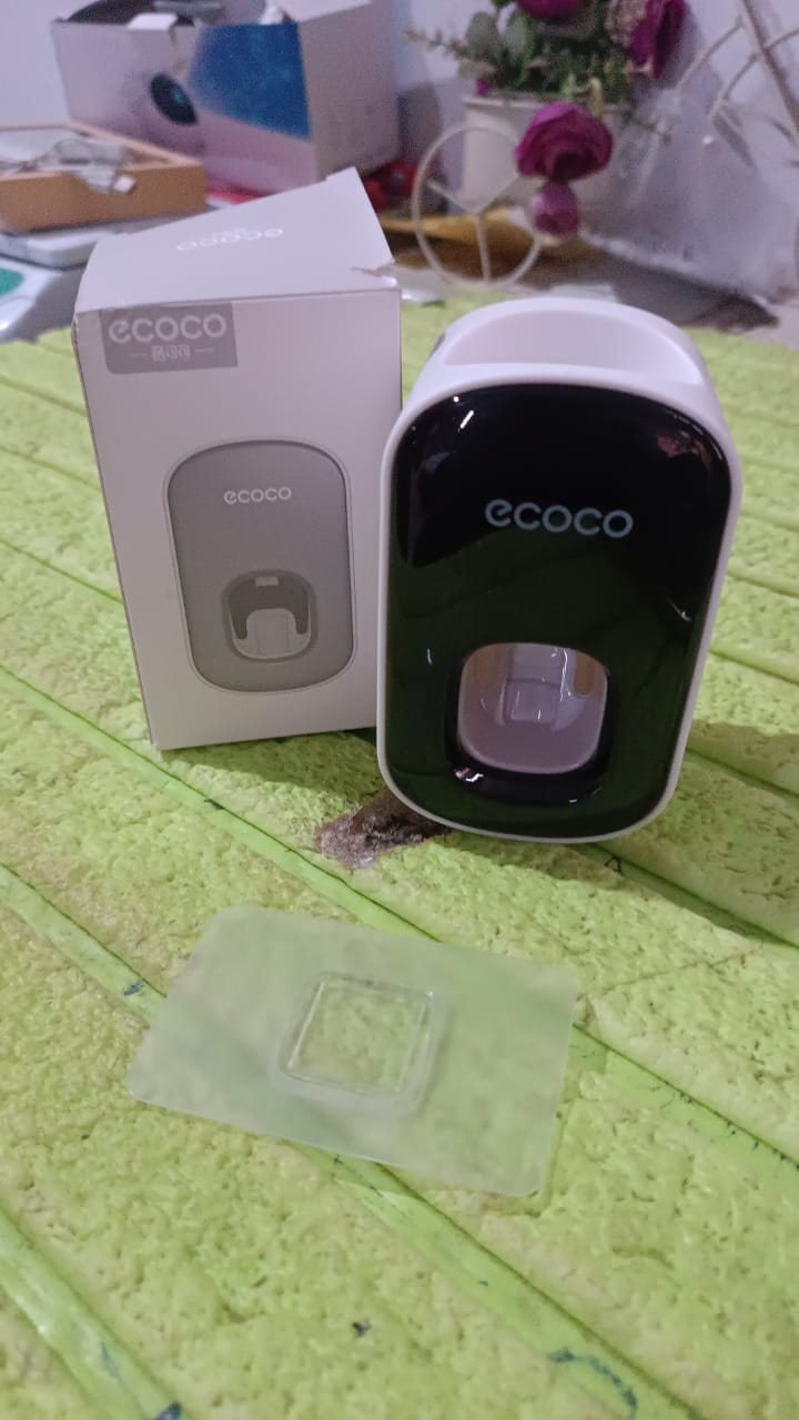 ABS Automatic Toothpaste Dispenser Space Saving for Home Bath Accessory (1 Pc) Your Brand