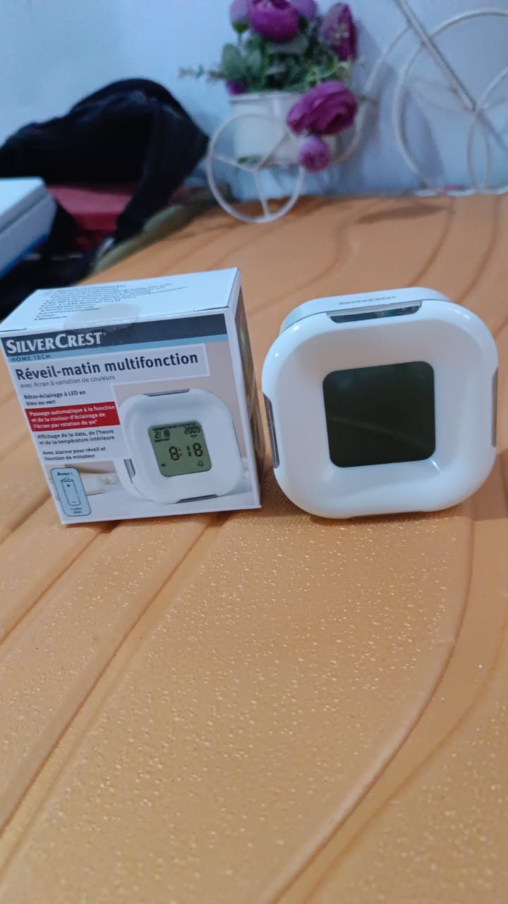 Glow LED Desk Clock (1 Pc) Your Brand