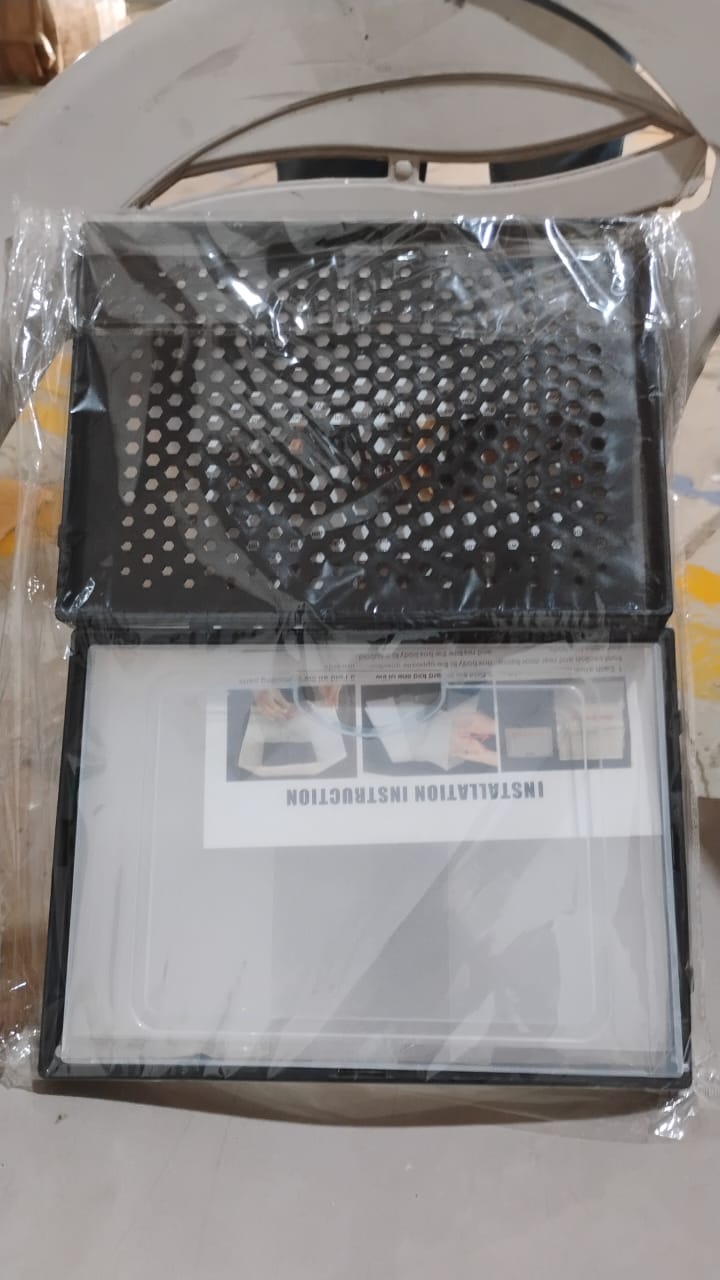 Big Plastic Stackable Shoe Storage Box (1 Pc / 37x27x19 Cm) Your Brand