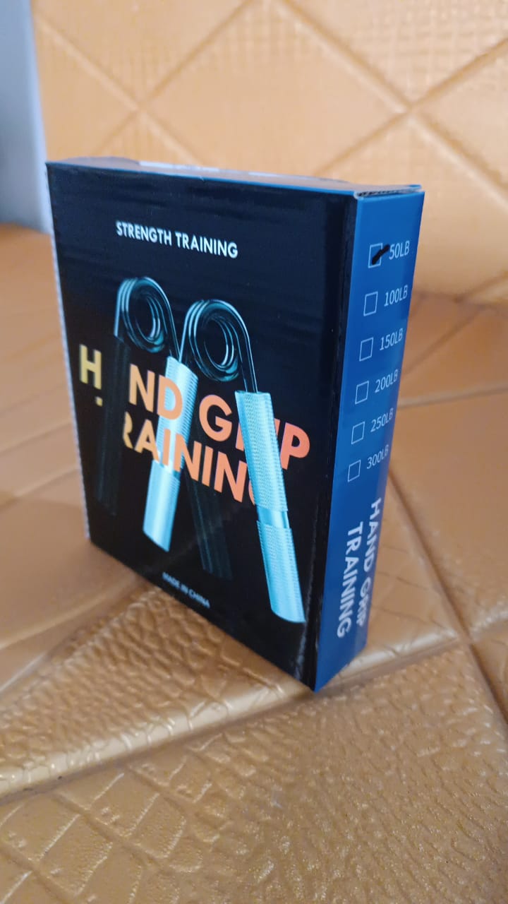 Hand Exerciser, Hand Gripper / Finger Strengthener (1 Pc / 50LB) Your Brand