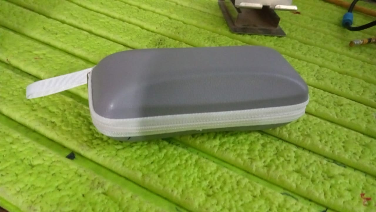 Portable Zipper Eye Glass Sunglasses Hard Case Cover (1 Pc) Your Brand