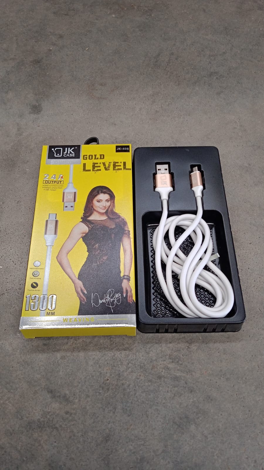 2.4A Fast Charging for android, Micro Cable (1300 mm) Your Brand