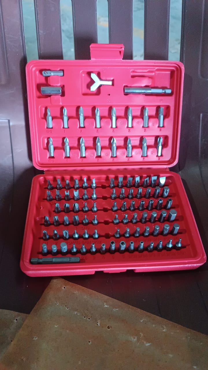 Screwdriver Bit Set with Box Tools (100pcs Set) Your Brand