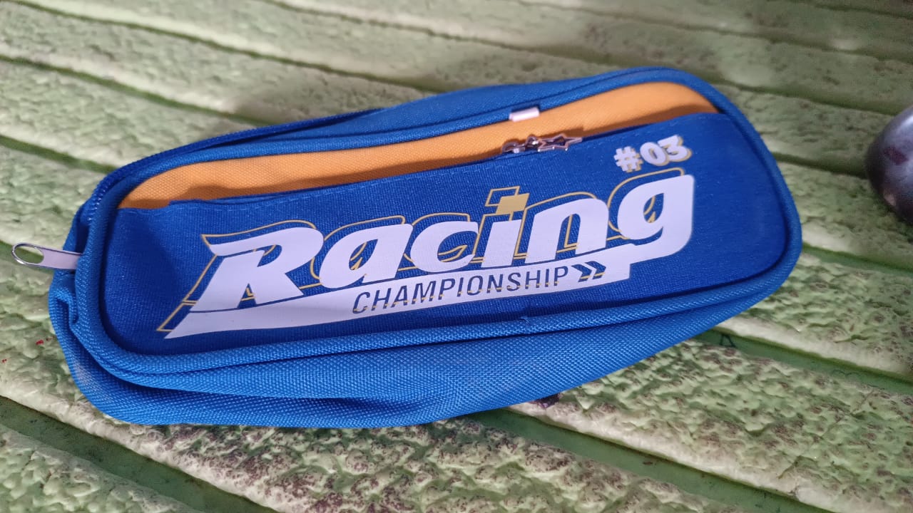 Pencil Pouch With Zipper (1 Pc / 2 Compartment) Your Brand