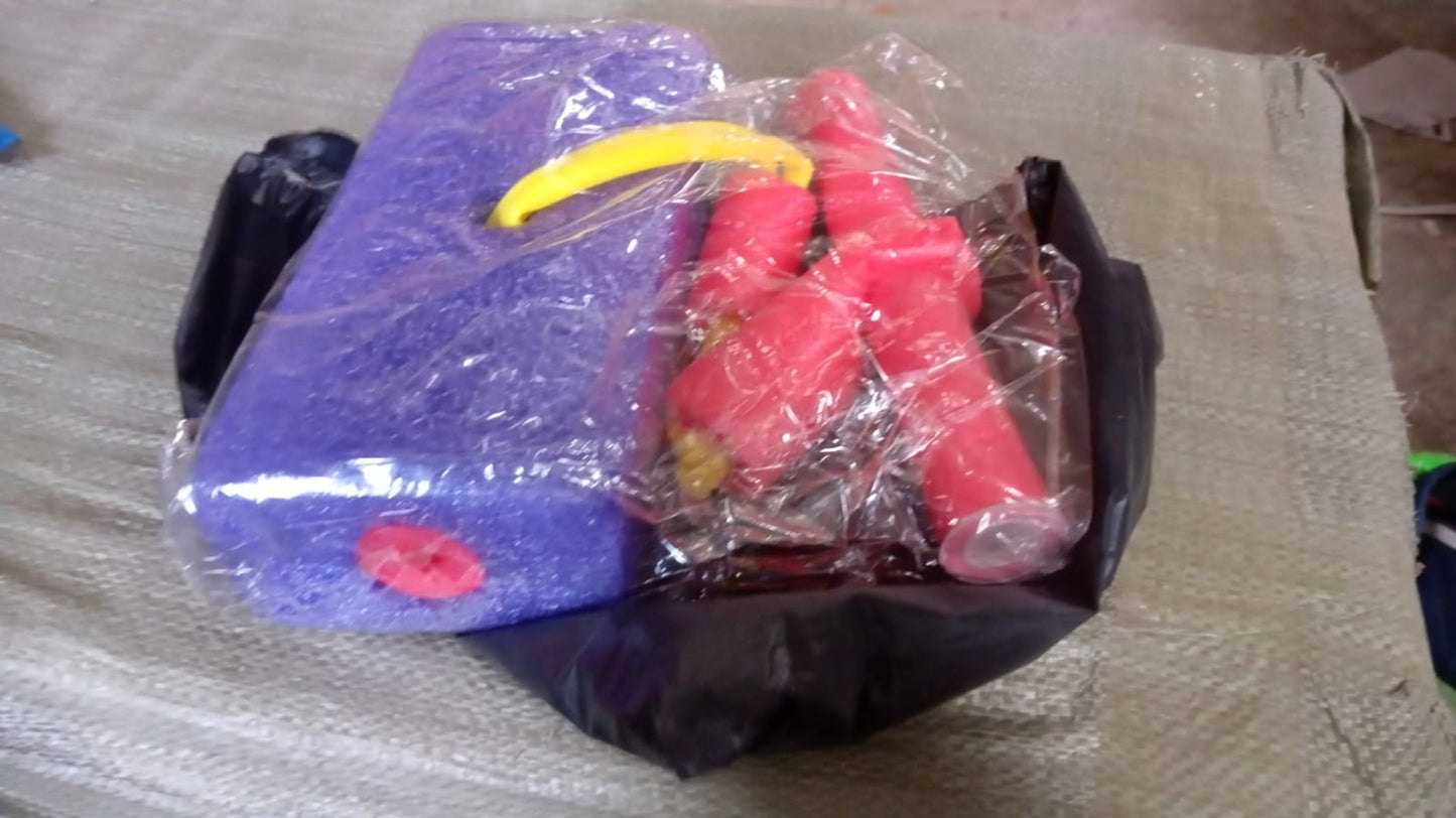 Creative Fitness Jumper for Kids by New Bounce | Safe, Bouncy Toy for Toddlers | Fun Foam Hopper for Children | Squeaks with Each Hop | Great Gift for Girls and Boys (1 Pc) Your Brand