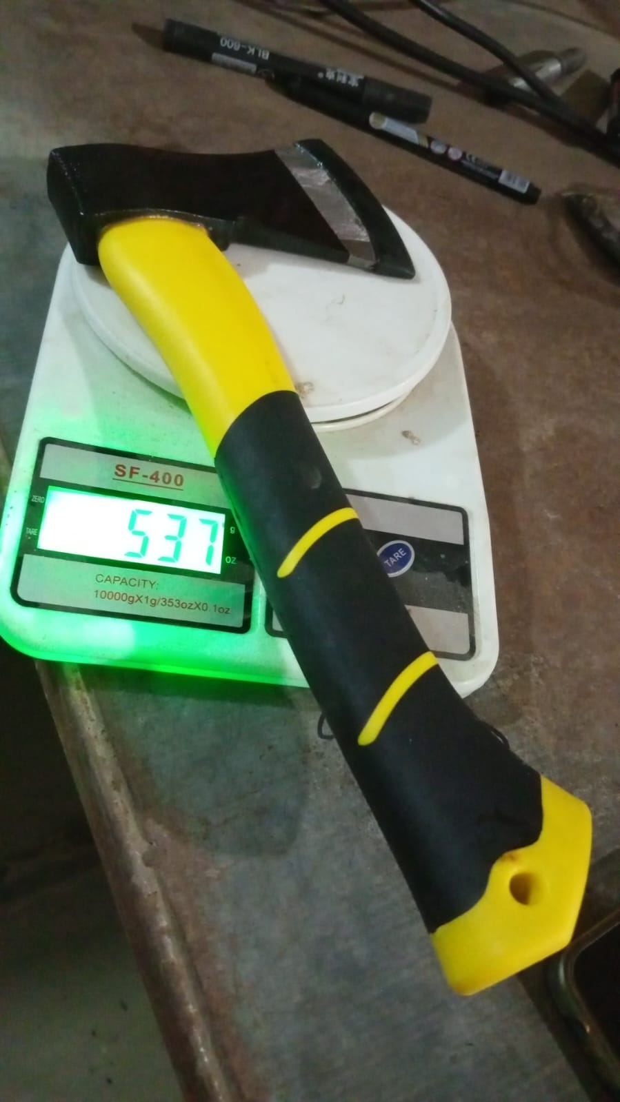 Gardening Tools Hatchet Axe, Pick Axe (537 Gm) Your Brand