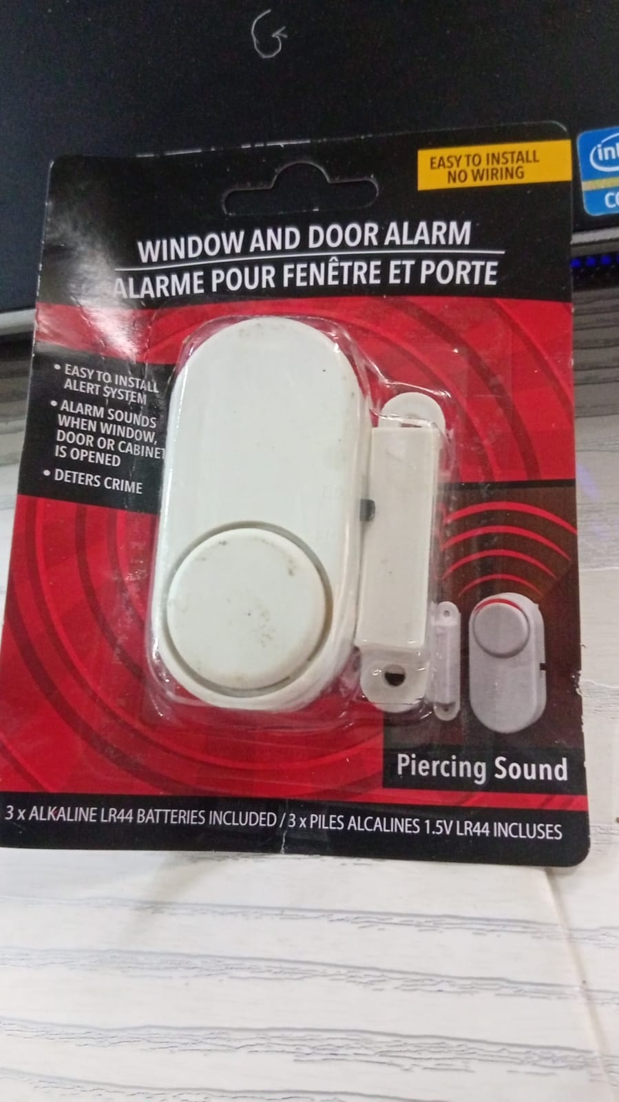 Wireless Window Door Alarm, Sensor Door Alarm for Kids Safety, Alarm System for Home Security for Pool, RV and Office, door bell Your Brand