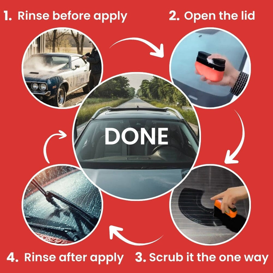 Instant Clear Car Glass Cleaner + Free wiper detergent Shopbyte