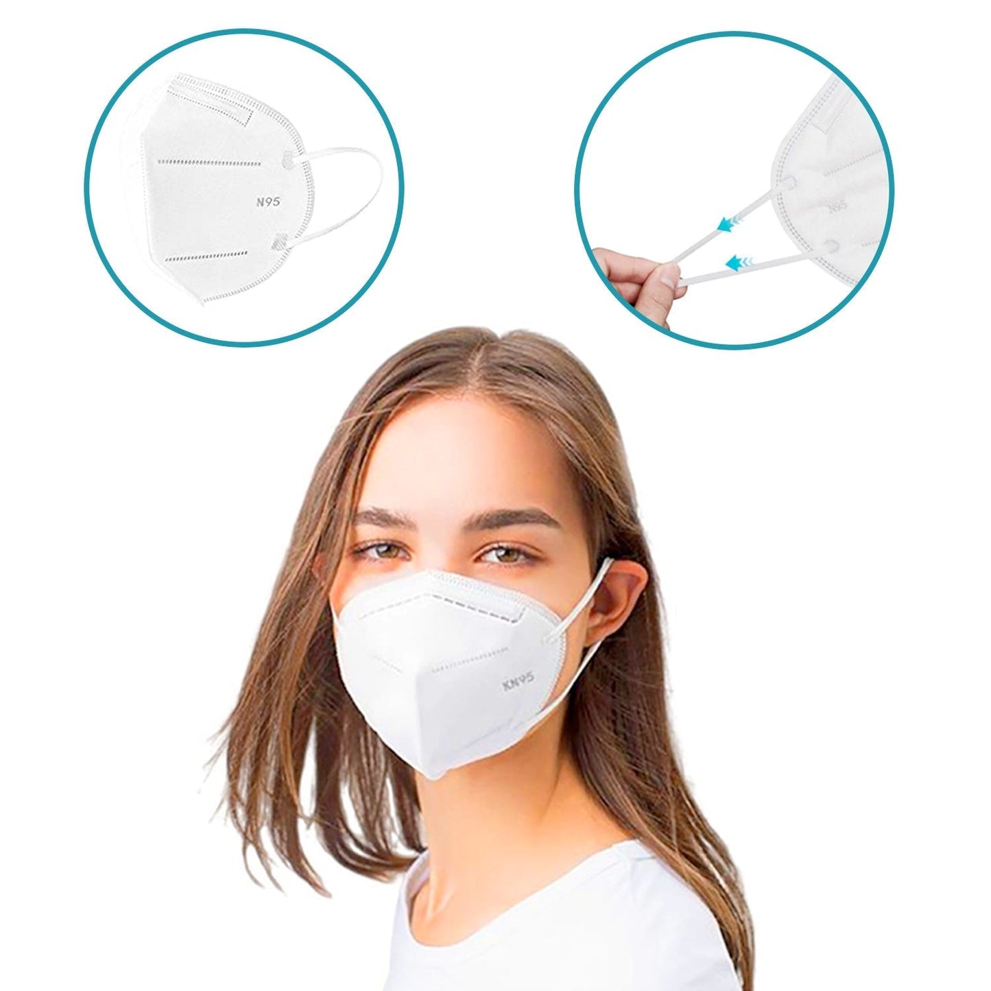 N95 Anti Pollution / Virus Face Mask (10 Pcs Set) Your Brand