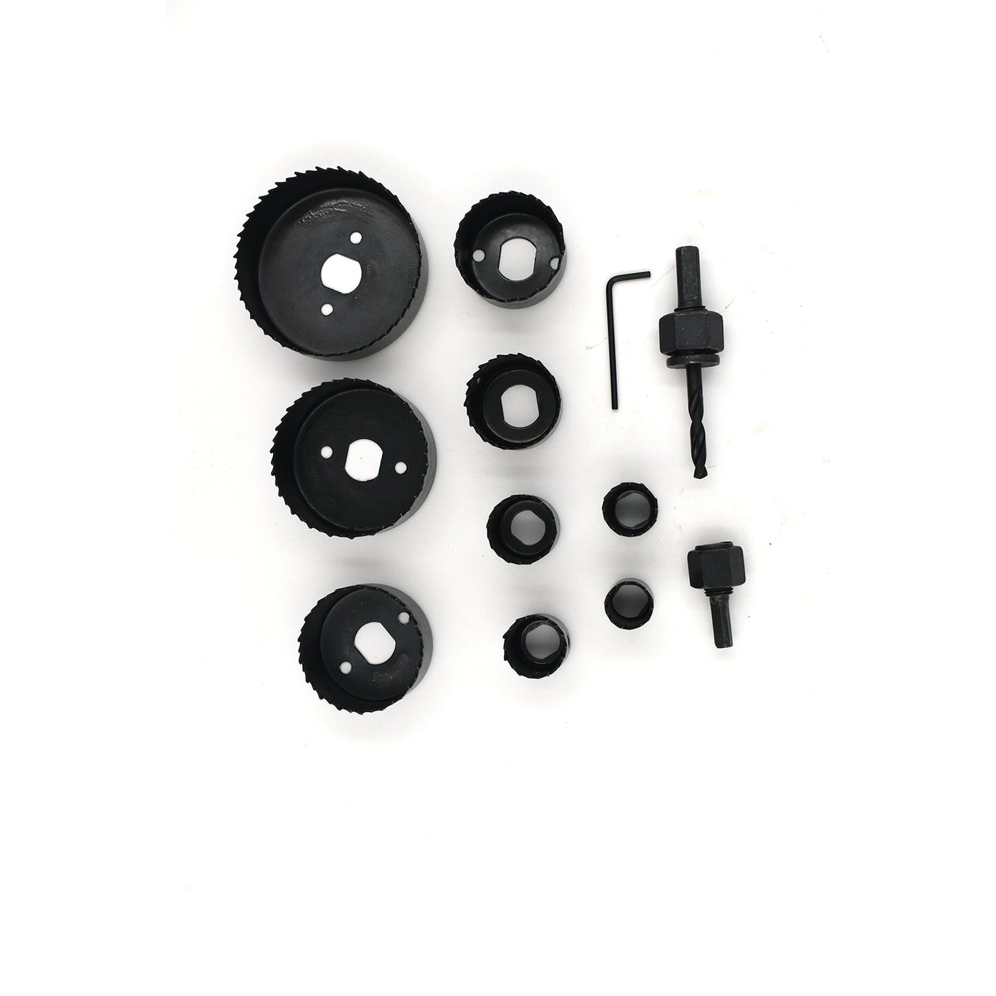 0415 -12 Pcs 19-64mm Hole Saw Kit Wukusy