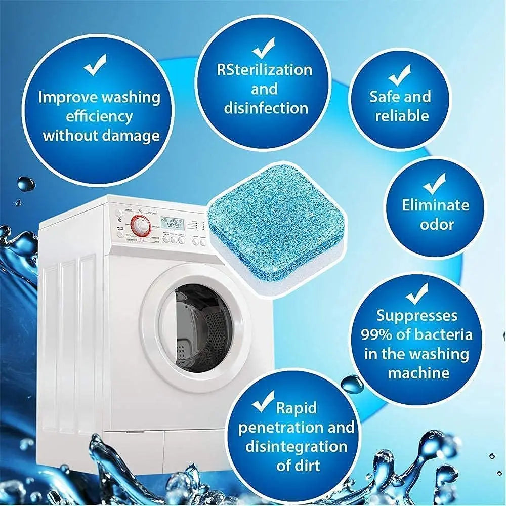 Washing Machine Deep Cleaner Tablets shopbyte