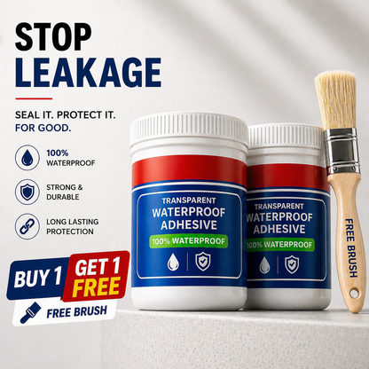 Transparent Waterproof Glue for Roof Water Leakage Solution Water (Buy 1 Get 1 Free) Shopbyte