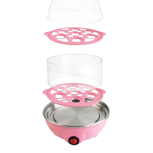 Egg Boiler / Poacher / Cooker / Electric Steamer (2 Layer) Your Brand