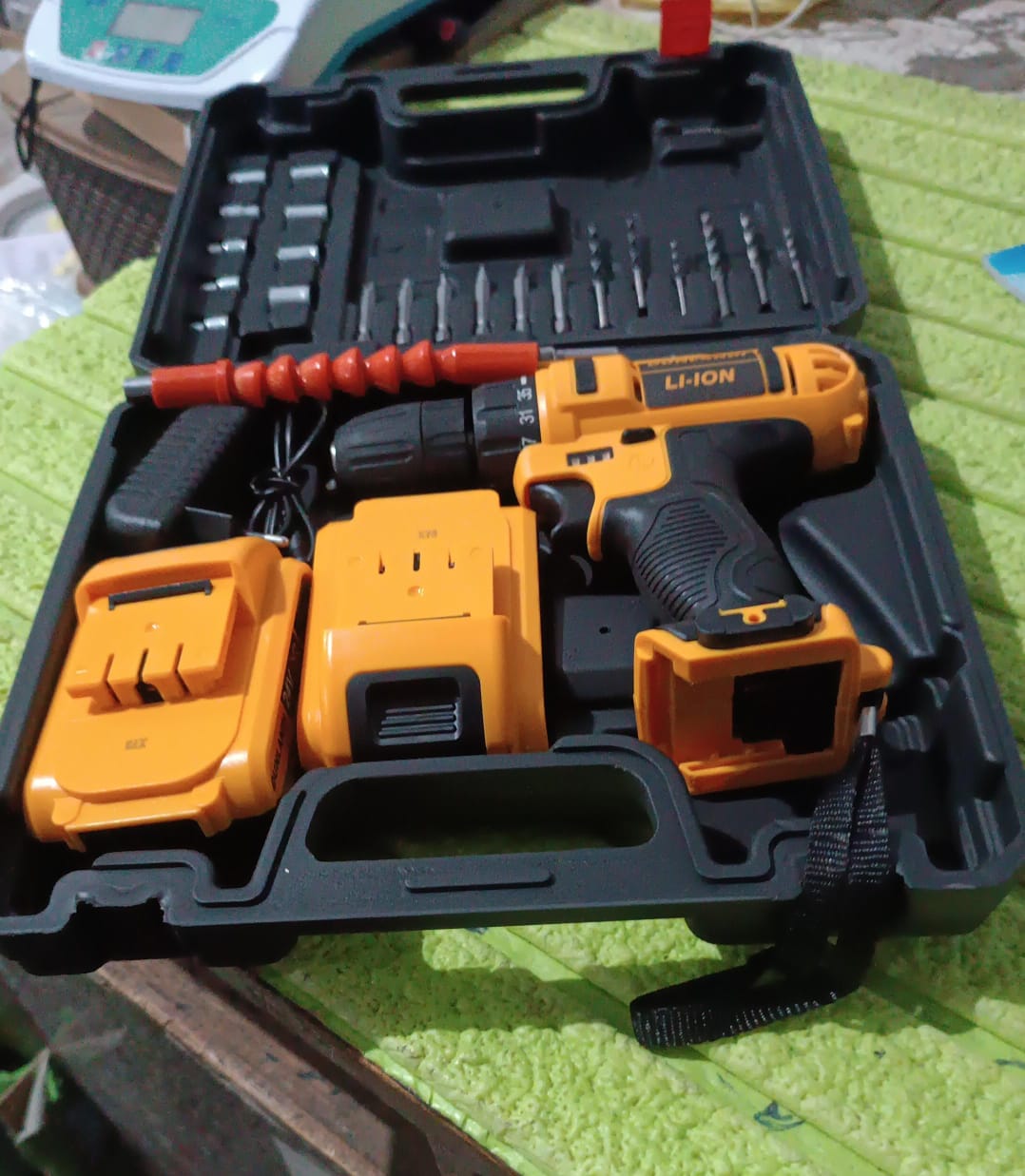 24 V lithium Double battery cordless drill set (29 Pcs Set) Your Brand