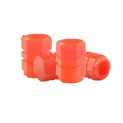 Tyre Valve Caps Luminous Glow Car Tire Air Stem Valve Cap Covers vaal cap ( 4 Pcs Mix Colour) Your Brand