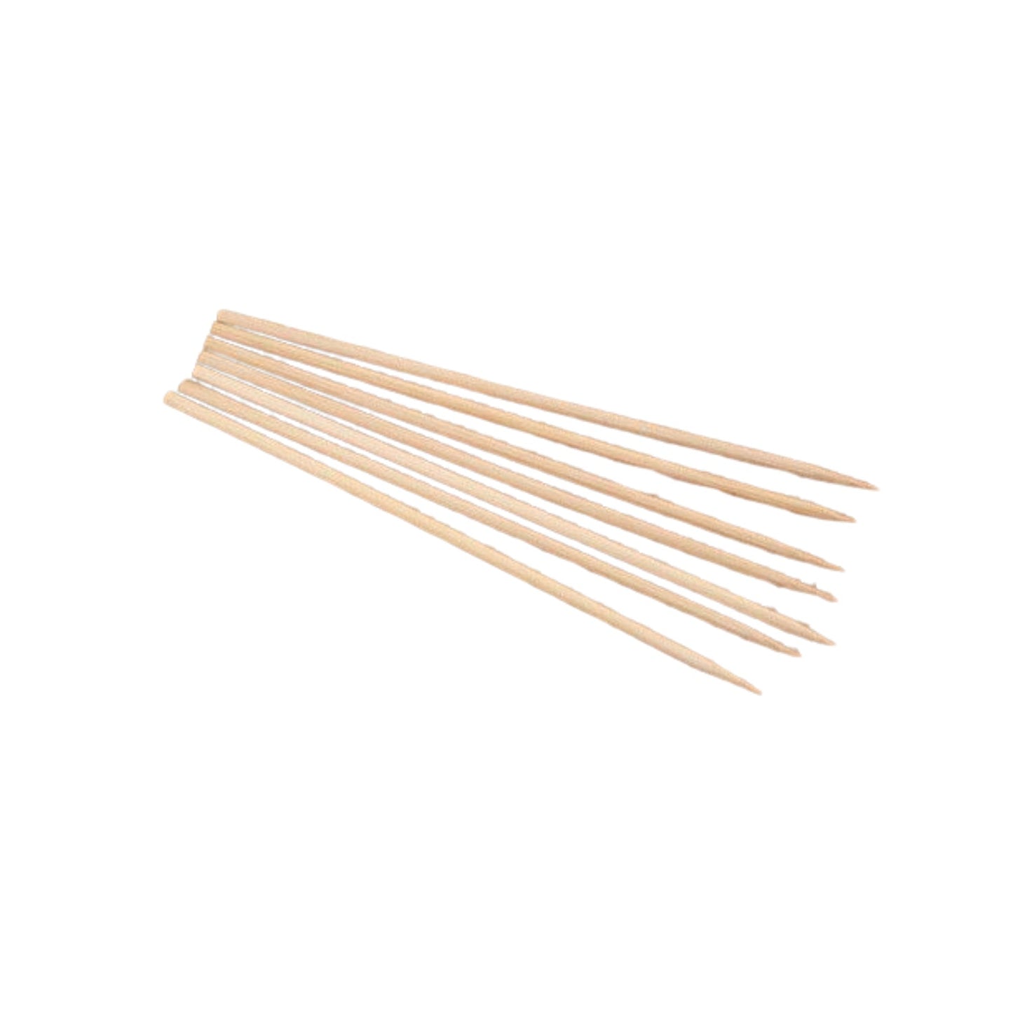 Camping Wooden Color Bamboo BBQ Skewers   Fountain Bamboo BBQ Sticks (30cm)