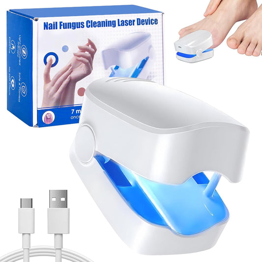 Rechargeable Nail Fungus Treatment for Toenail, Toe Nail Fungal Treatment Nail Fungus Laser Device, Anti-Fungal Nail Treatment for Hand & Feet Infections Remover for Home Use Your Brand