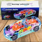 Rotating Transparent Gear Concept Car with Musical and 3D Flashing Lights Toy