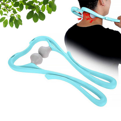 Neck Shoulder Massager, 33×18 cm Portable Relieving the Back for Men Relieving the Waist Women (1 Pc) Your Brand