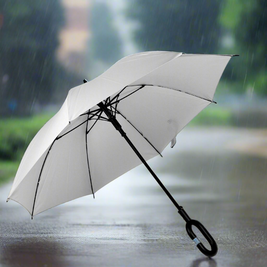 8551 Umbrella Summer Sun and Rain Protection Foldable Cute Umbrella & C-Shaped Handle || UV Protection Rain Sun Umbrella || Travel Accessories || Umbrella for Children, Girls, and Boys (1 Pc / Mix Color) Your Brand