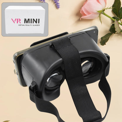 3D VR Glasses Virtual Reality Goggles Headset for All Smartphone VR Goggles-For 3D VR Movies Video Games (1 Pc) Your Brand