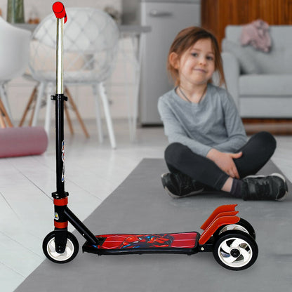 Basic Kids Ride On Leg Push Scooter for Boys and Girls (4 - 8 Years Old Kids) Foldable Scooter Cycle with Height Adjustment for Boys and Girls Multicolor (1 Pc / 3 Wheel)  Your Brand