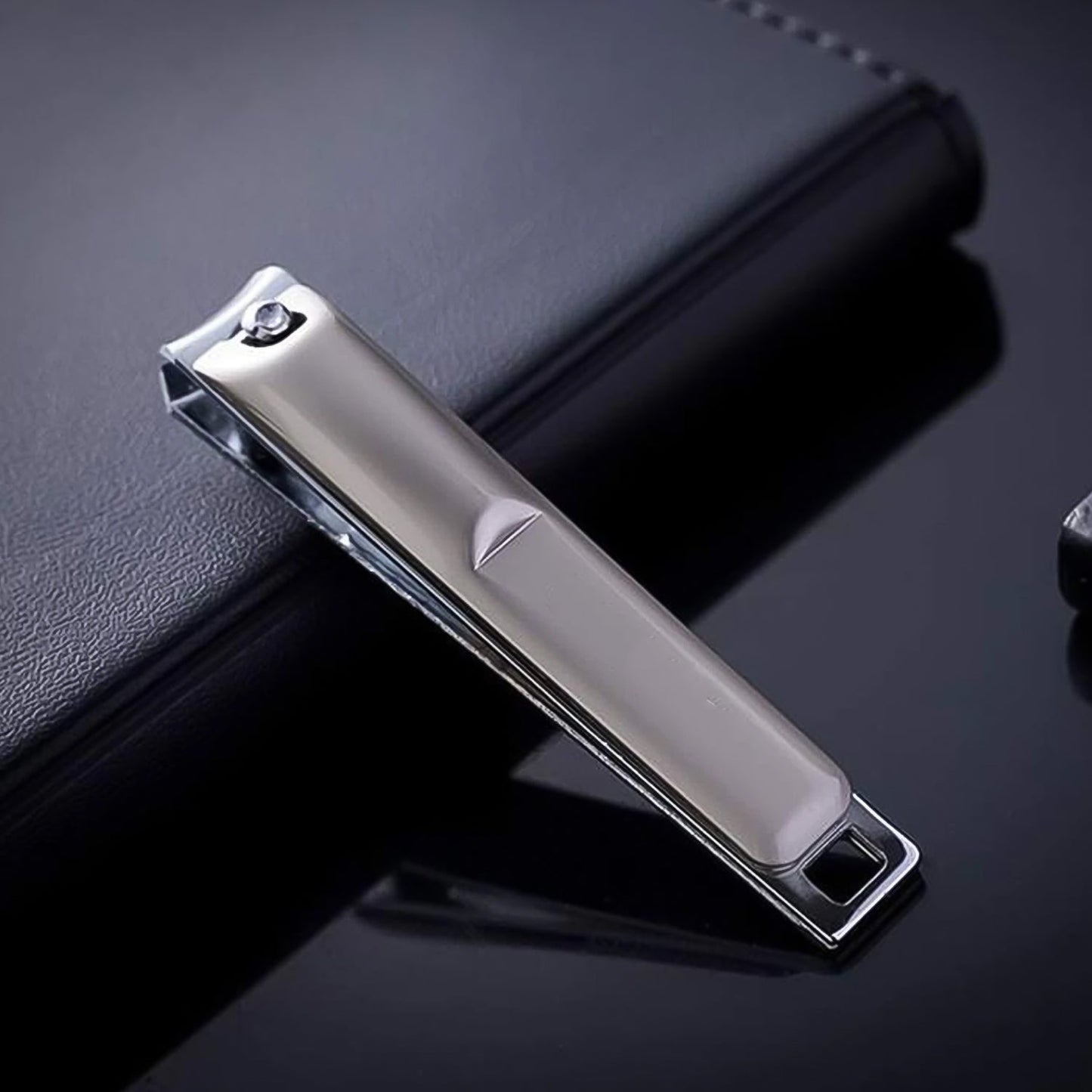 Stainless Steel Folding Portable Large Nail Clippers with Nail File (1 Pc / Mix Design) Your Brand