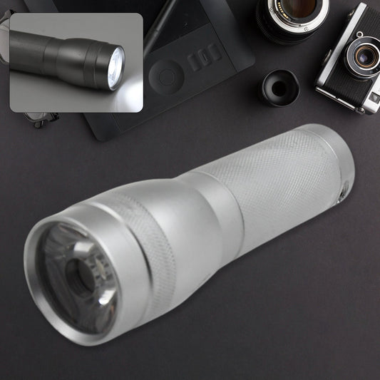 Portable Mini Torch / Flashlight LED Powerful High Lumens Pen Light Easy To Carry, Portable Pocket Compact Torch for Emergency 3 Battery operated (Battery not included / 1 pc) Your Brand