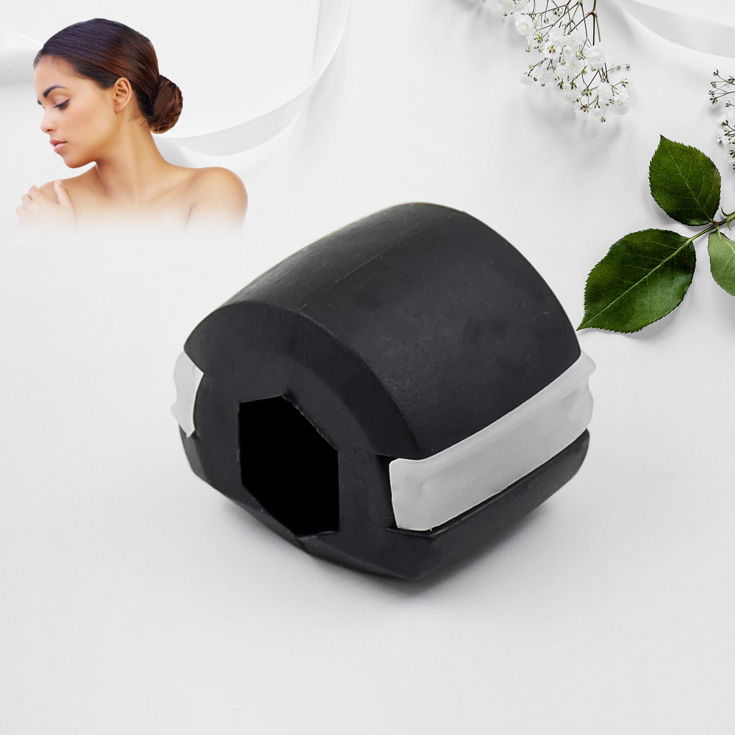 Cn Blk Mouth Exerciser Used To Gain Sharp And Chiselled Mouth Easily And Fast. Your Brand