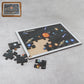 Wooden Puzzle Learning Board for Kids - (1 Pc / Mix Design / random)