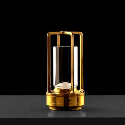 Crystal Lantern Lamp, Crystal Lantern Table Lamp, 3 Colors Rechargeable Cordless Led Lights for Restaurant / Bedroom Lights (1 Pc) Your Brand