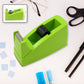 Heavy Duty Plastic Tape Dispenser Cutter for Home, Office & School Use
