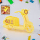 Bike Shaped Pencil Sharpener – Unique Fun Stationery Accessory Creative Workspaces