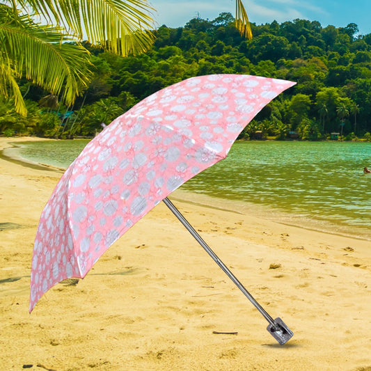 3-Fold Umbrella Summer Sun Protection Foldable Cute Umbrella || UV Protection Sun Umbrella || Travel Accessories || Umbrella for Children, Girls, and Boys (1 Pc) Your Brand