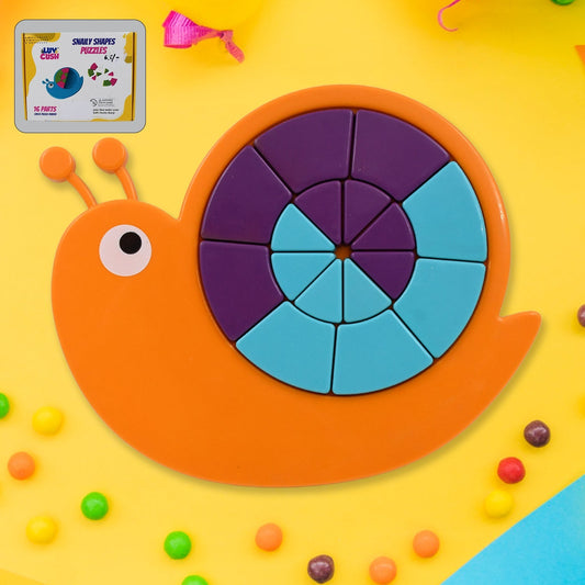 Toys Snail Puzzle Kids, Mini Travel Puzzle Games & Pre School Toys Develops Motor & Reasoning Skills STEM Educational Toy, Birthday Gifts 3 - 6 Year kids, Brain Games for Kids, Building Blocks for Kids (Mix Color) Your Brand