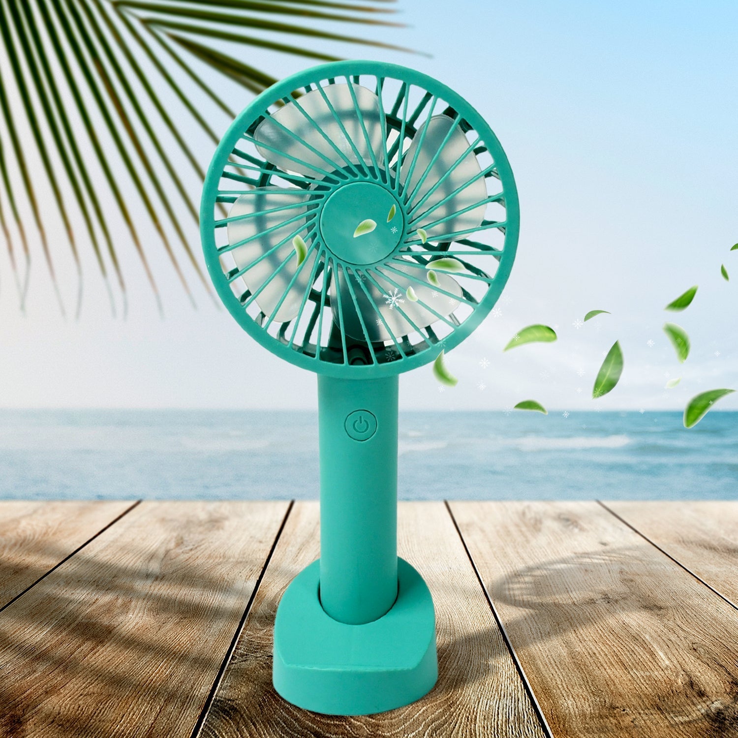 Portable Handheld Fan With 3 Speeds Battery Operated Fan Rechargeable Multi Colors As Base Phone Holder Fan (Battery Included) Your Brand