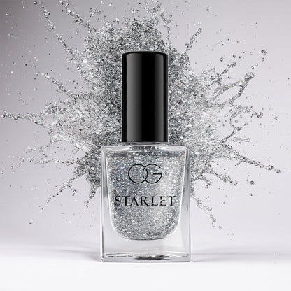 OG Beauty Starry Silver Nail Paint