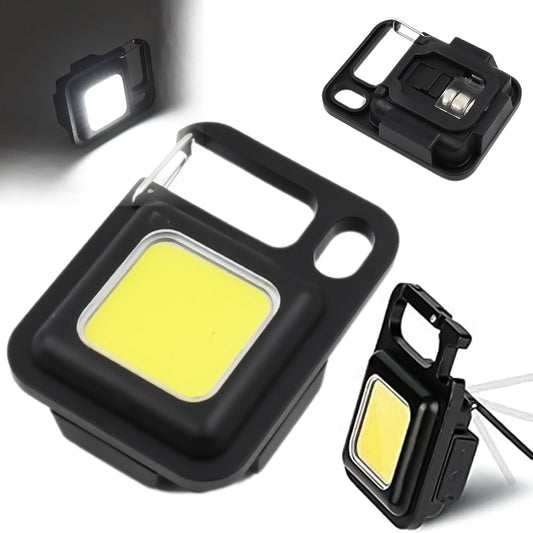 LED Battery Operated Keychain Flashlight with Folding Bracket Bottle Opener (1 Pc) Your Brand