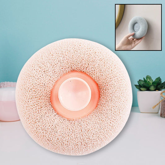 Super Soft Bath Sponge Flower Suction Cup Bath Sponges for Shower Women Men Foam Loofah Sponge Exfoliating Bath Sponge Body Washer Reusable loofah Massage Bath (1 pc) Your Brand