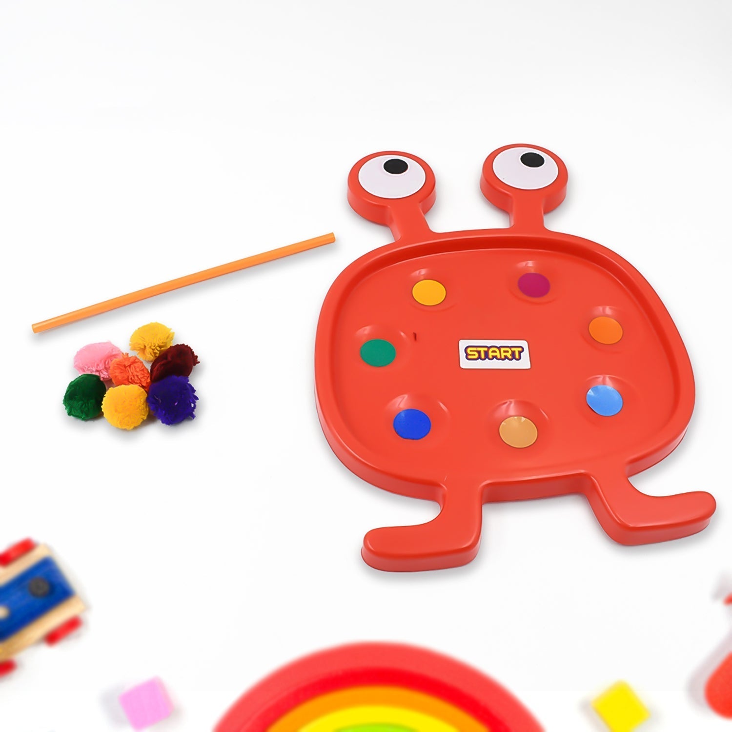 Fu Fu Monster Plastic Toy for Kids Set Your Brand