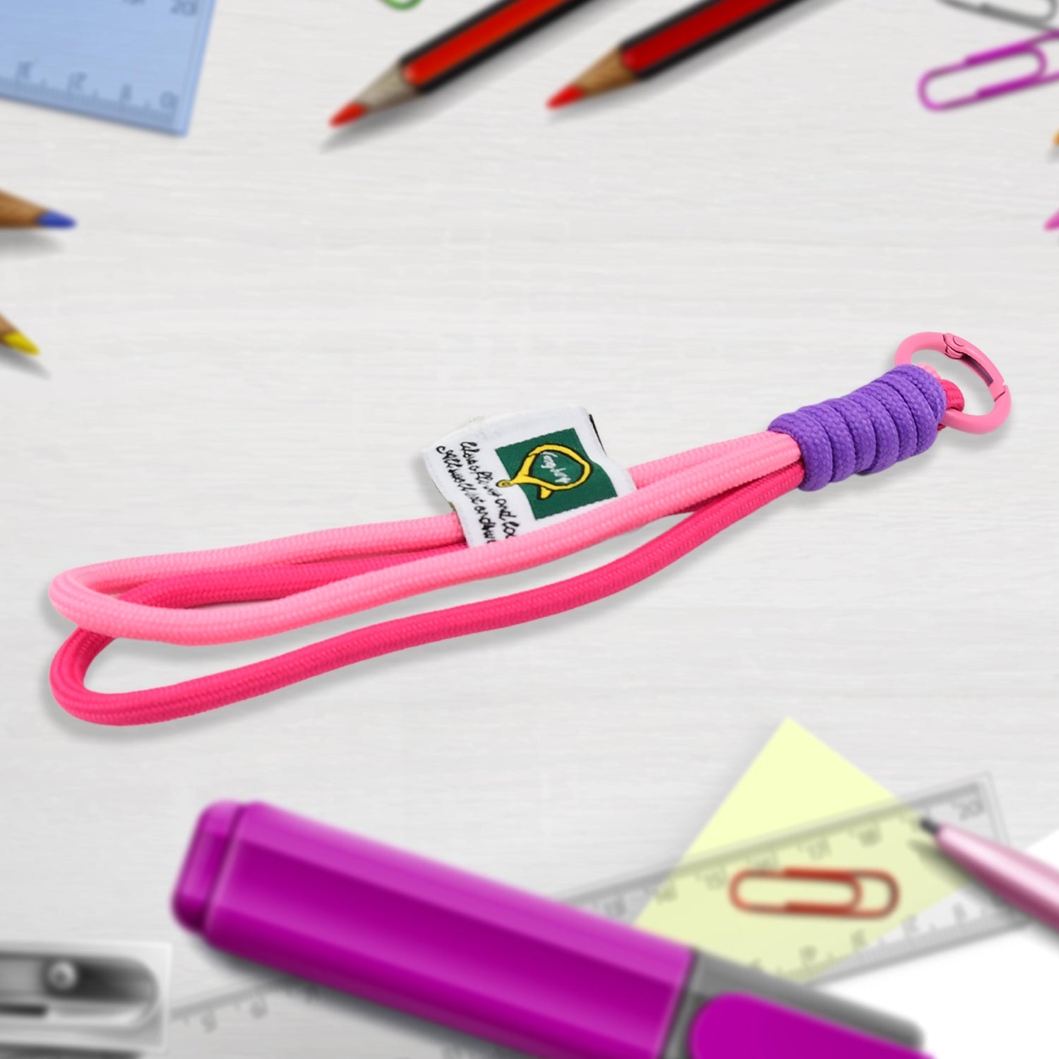 Multipurpose Hand Wrist Strap Lanyard Cellphone, Phone Strap (1 Pc / 7 Inch / Multicolor) Your Brand