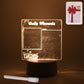 3D Acrylic Creative Lamp Decorative Light