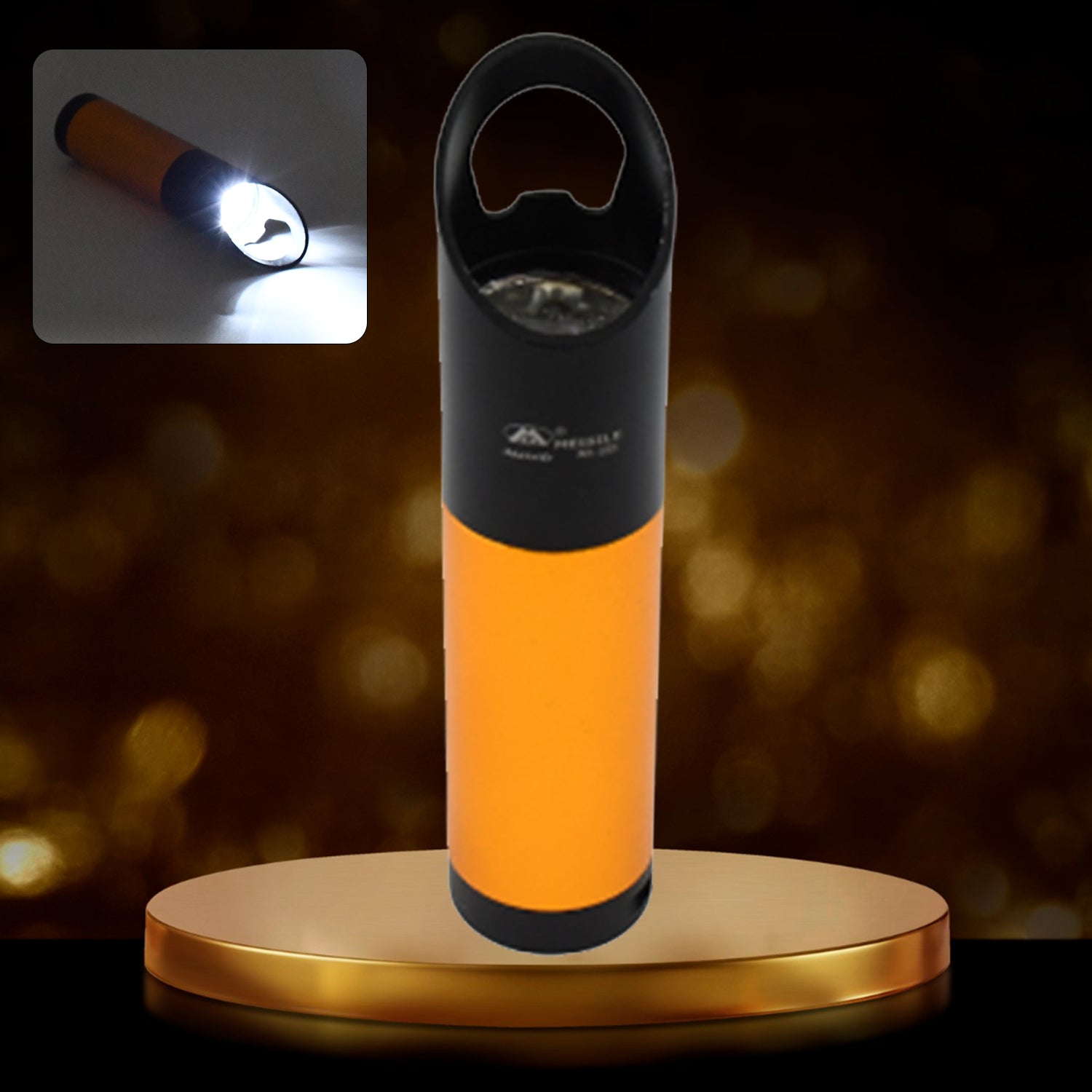 Portable Mini Torch / Flashlight 9 LED Powerful High Lumens Pen Light, Easy To Carry, Portable Pocket Compact Torch for Emergency 3 Battery operated (Battery not included / 1 pc) Your Brand