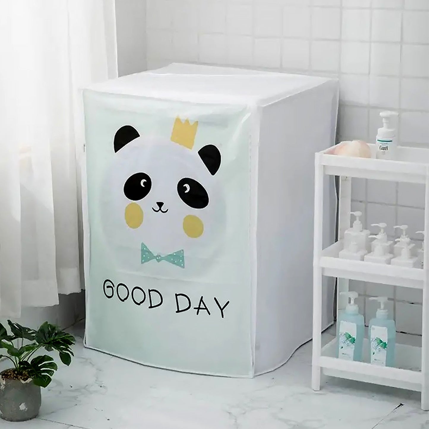 Washing Machine Cover Tumble Dryer Cover Sun Protection, Dustproof Washing Machine Protective Cover (85×60×55 cm) Your Brand